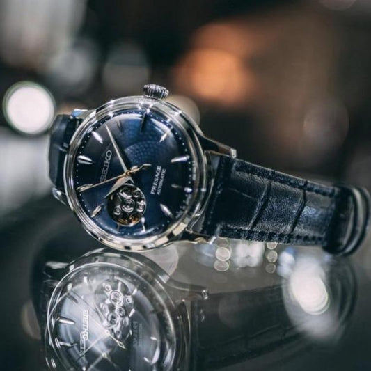 Montre SEIKO Homme Presage Cocktail Automatique Cœur Ouvert SSA405J1