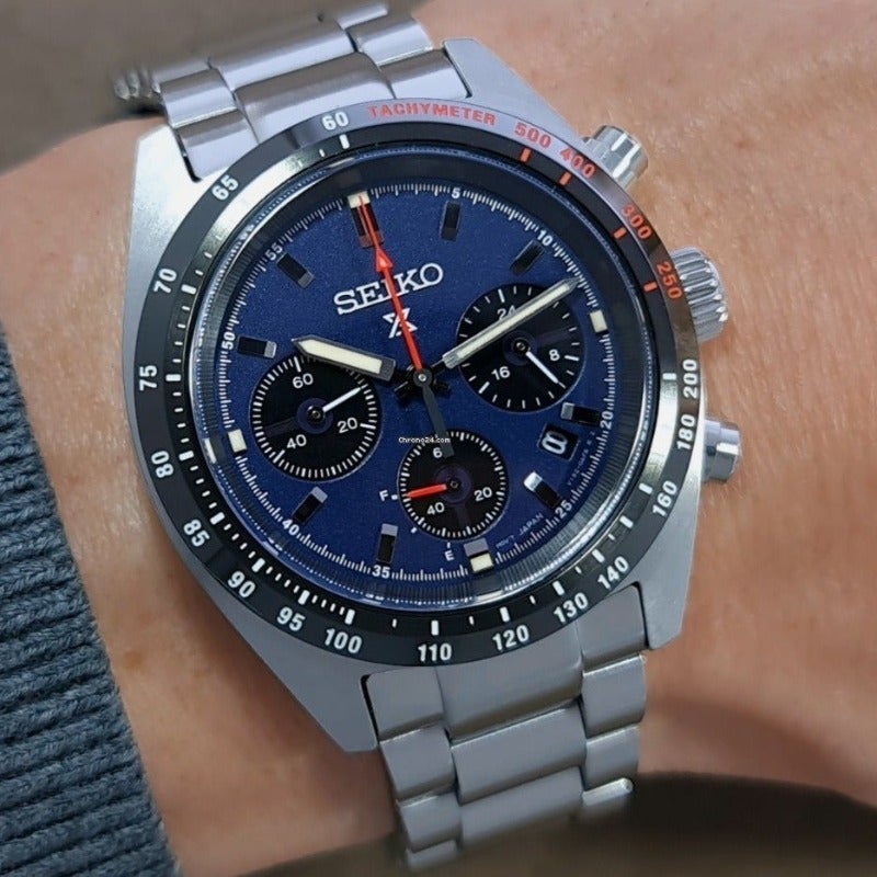 Montre SEIKO Homme Prospex Speedtimer Chronographe en Acier SSC815P1
