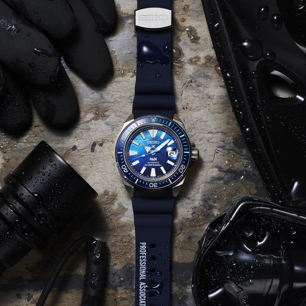 Montre SEIKO Homme Prospex PADI Special Edition "THE GREAT BLUE" SRPJ93K1