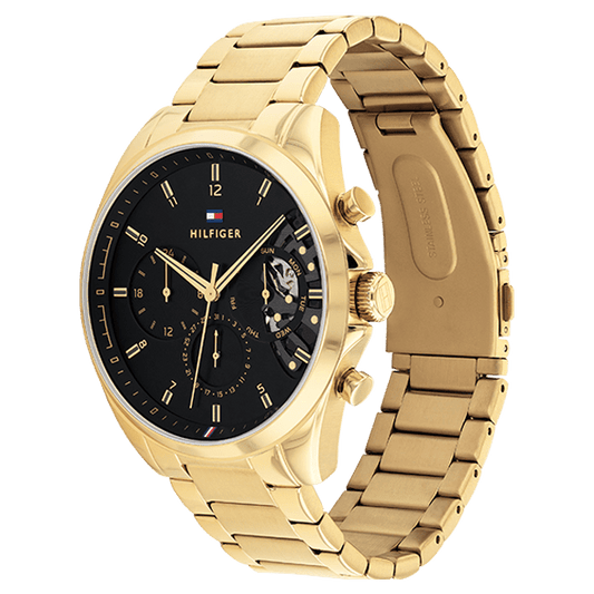 Montre TOMMY HILFIGER Homme Baker en Acier Doré 1710447