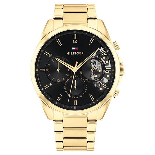 Montre TOMMY HILFIGER Homme Baker en Acier Doré 1710447