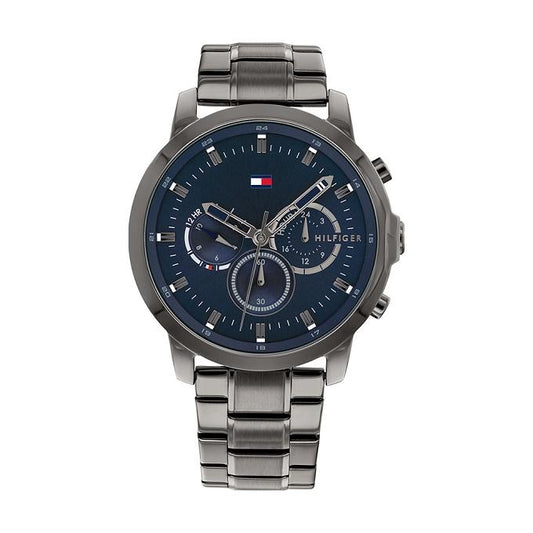 Montre TOMMY HILFIGER Homme Jameson Chronographe en Acier Gris 1791796