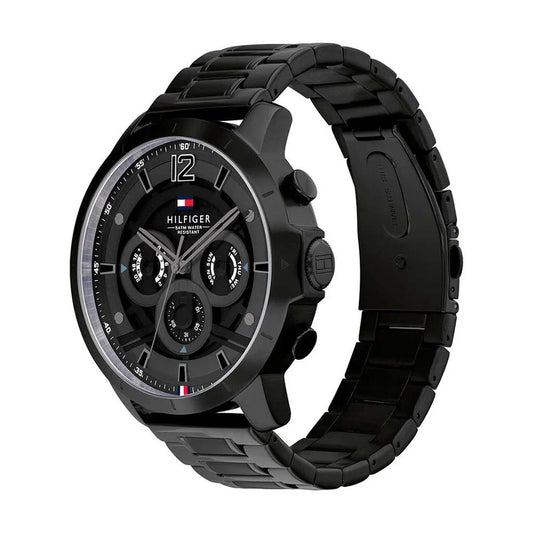 Montre TOMMY HILFIGER Homme Luca en Acier Noir 1710494