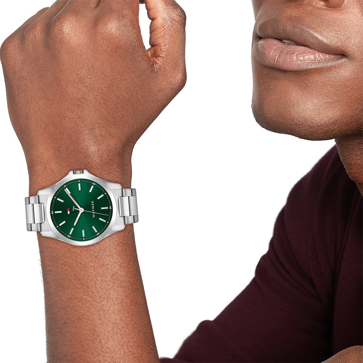 Montre TOMMY HILFIGER Homme Bruce en Acier 1710672