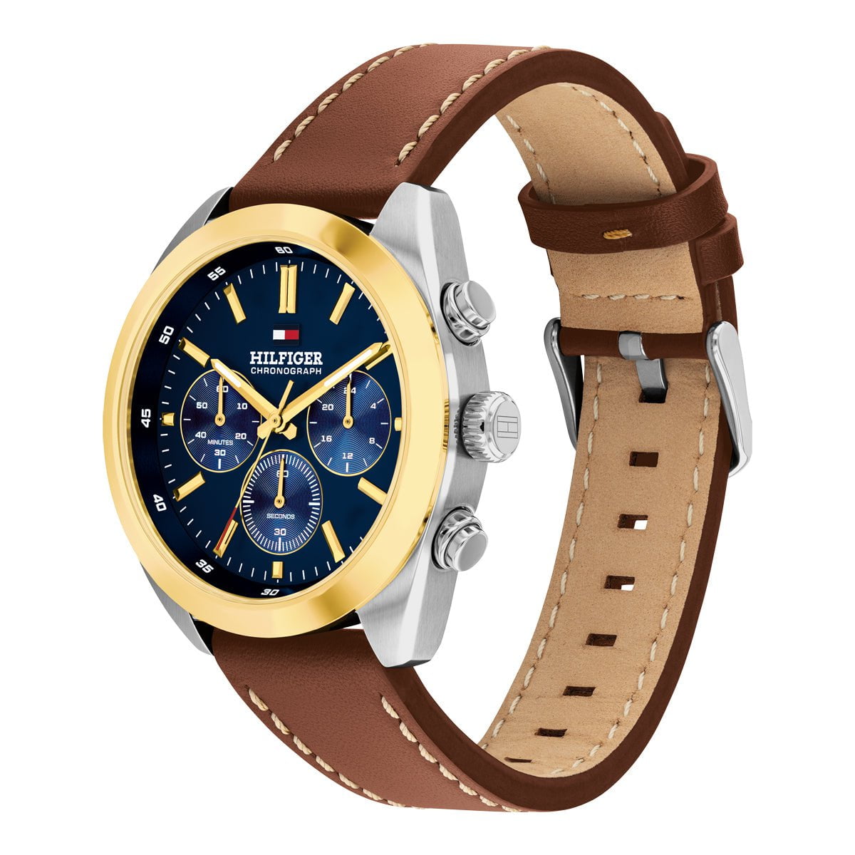 Montre TOMMY HILFIGER Homme Hudson Chronographe en Cuir 1710720