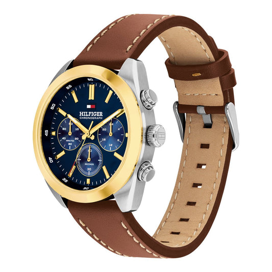 Montre TOMMY HILFIGER Homme Hudson Chronographe en Cuir 1710720