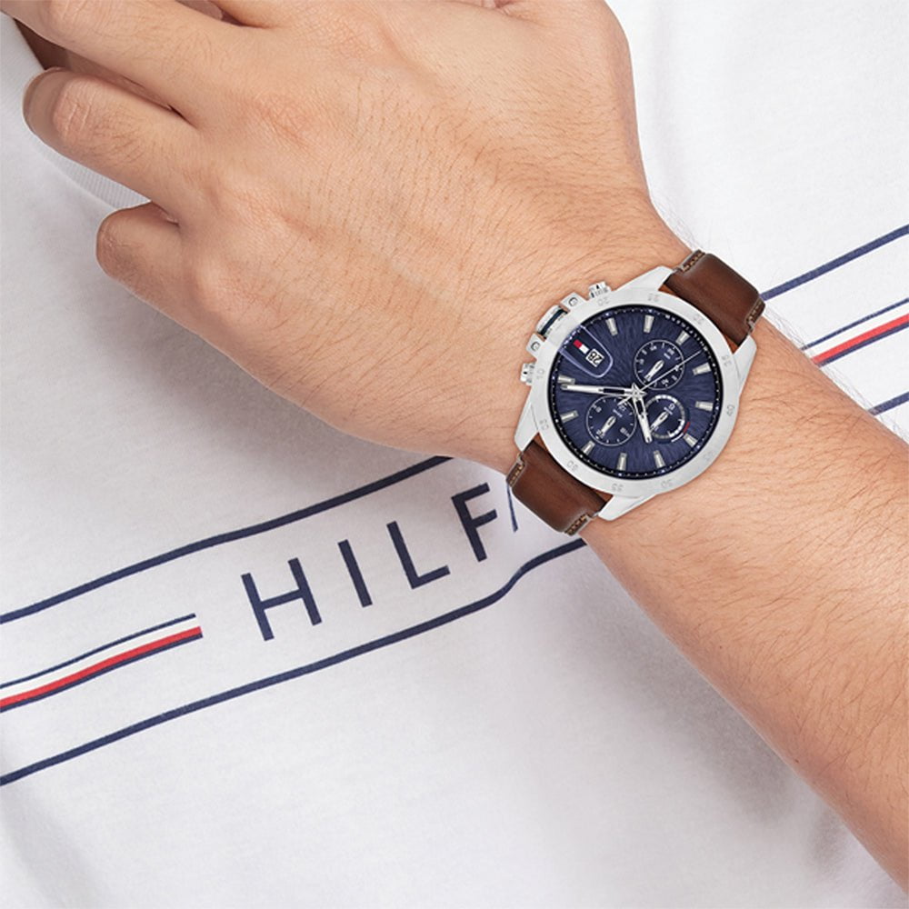 Montre TOMMY HILFIGER Homme Jameson en Cuir 1792195