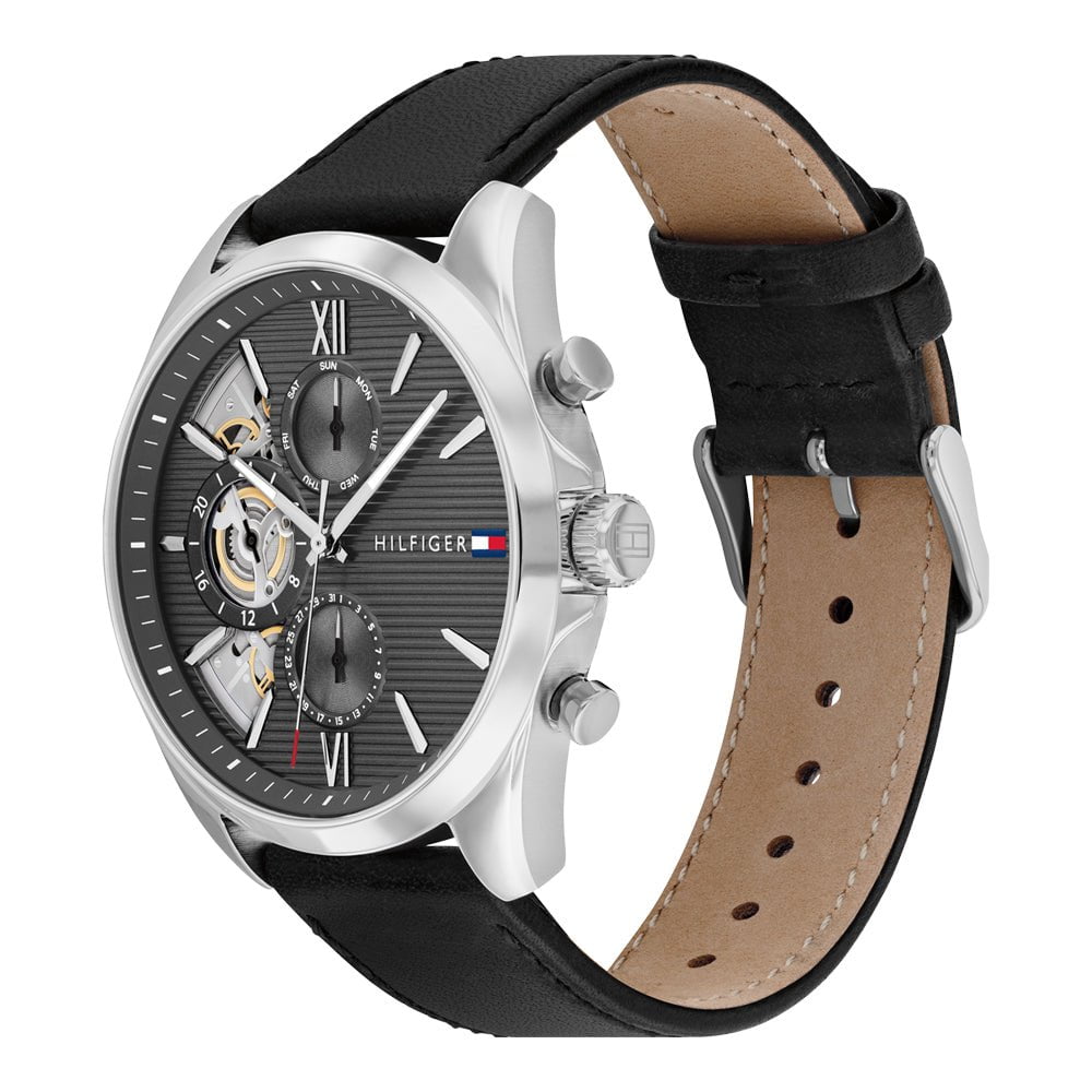 Montre TOMMY HILFIGER Homme Baker en Cuir Multifonction 1710644