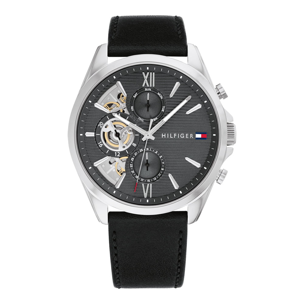 Montre TOMMY HILFIGER Homme Baker en Cuir Multifonction 1710644