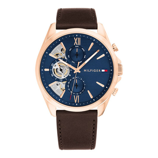 Montre TOMMY HILFIGER Homme Baker en Cuir Multifonction 1710645