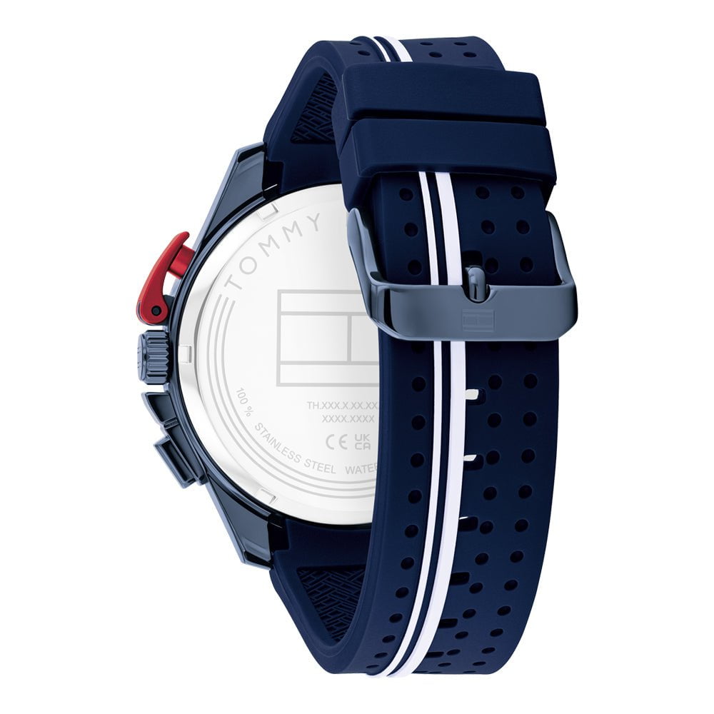 Montre TOMMY HILFIGER Homme Bank Chronographe en Silicone 1792169