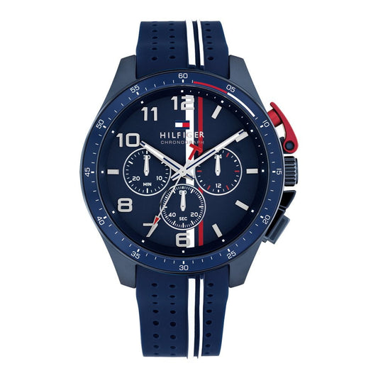Montre TOMMY HILFIGER Homme Bank Chronographe en Silicone 1792169