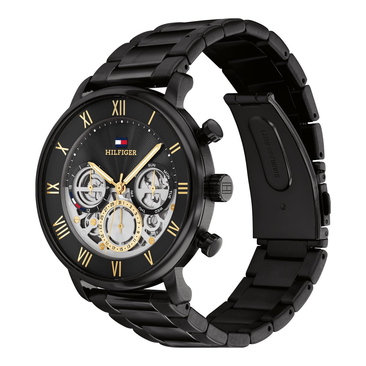 Montre TOMMY HILFIGER Homme Legend en Acier Noir 1710706