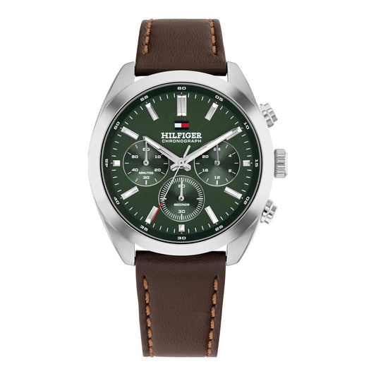 Montre TOMMY HILFIGER Homme Hudson Chronographe en Cuir 1710719
