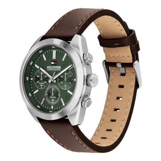 Montre TOMMY HILFIGER Homme Hudson Chronographe en Cuir 1710719