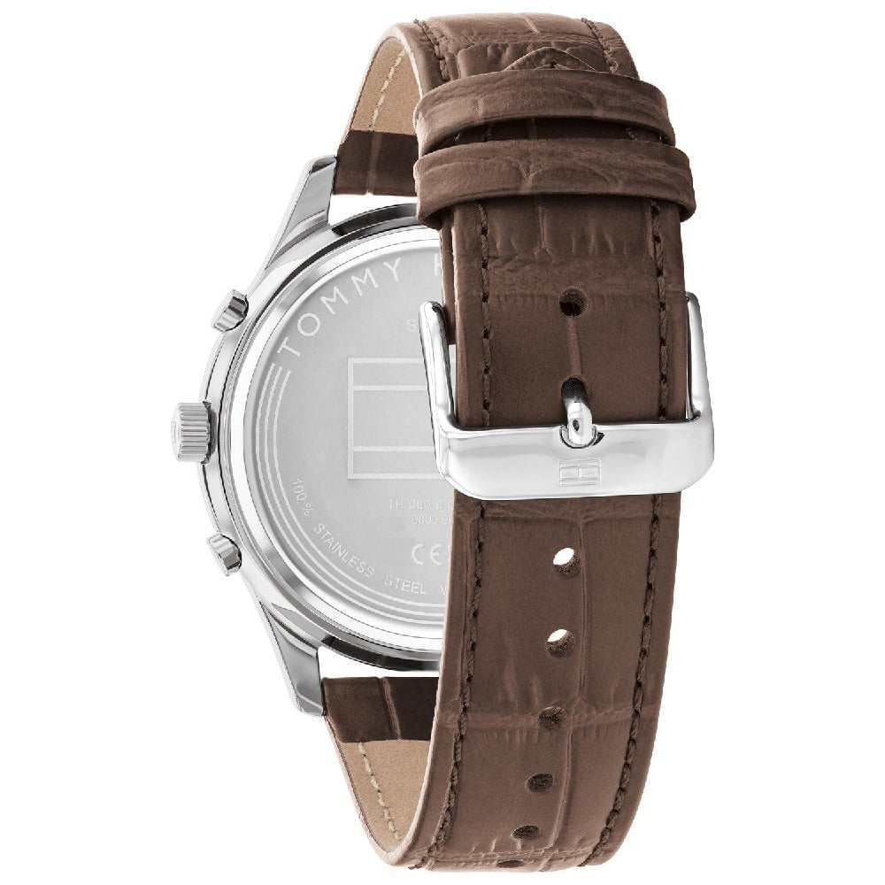 Montre TOMMY HILFIGER Homme Weston en Cuir Marron 1710501
