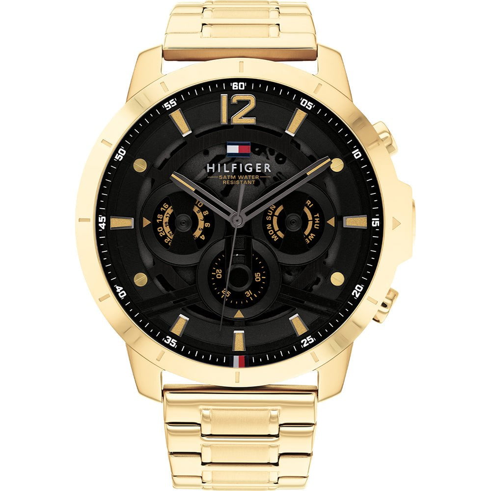 Montre TOMMY HILFIGER Homme Luca en Acier Doré 1710511