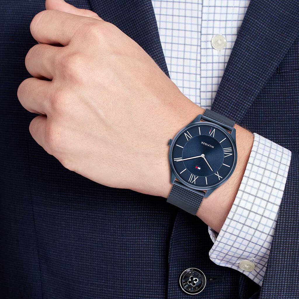 Montre TOMMY HILFIGER Homme Becker en Acier Milanais 1710514