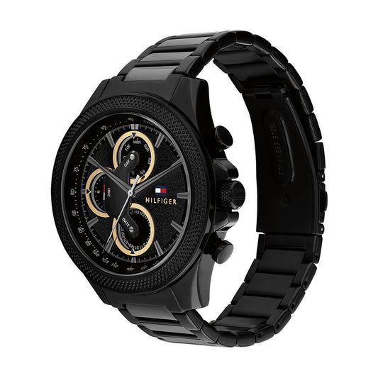 Montre TOMMY HILFIGER Homme Clark en Acier Noir 1792081