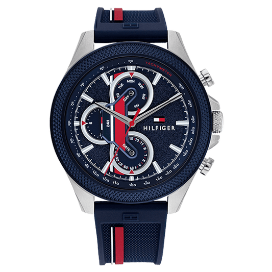 Montre TOMMY HILFIGER Homme Clark en Silicone Bleu 1792083