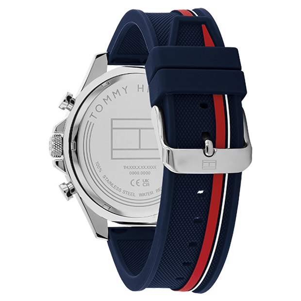 Montre TOMMY HILFIGER Homme Clark en Silicone Bleu 1792083