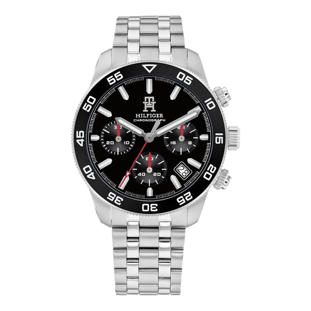 Montre TOMMY HILFIGER Homme TH85 CHRONO en Acier Chronographe 1792156