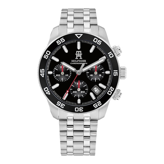 Montre TOMMY HILFIGER Homme TH85 CHRONO en Acier Chronographe 1792156