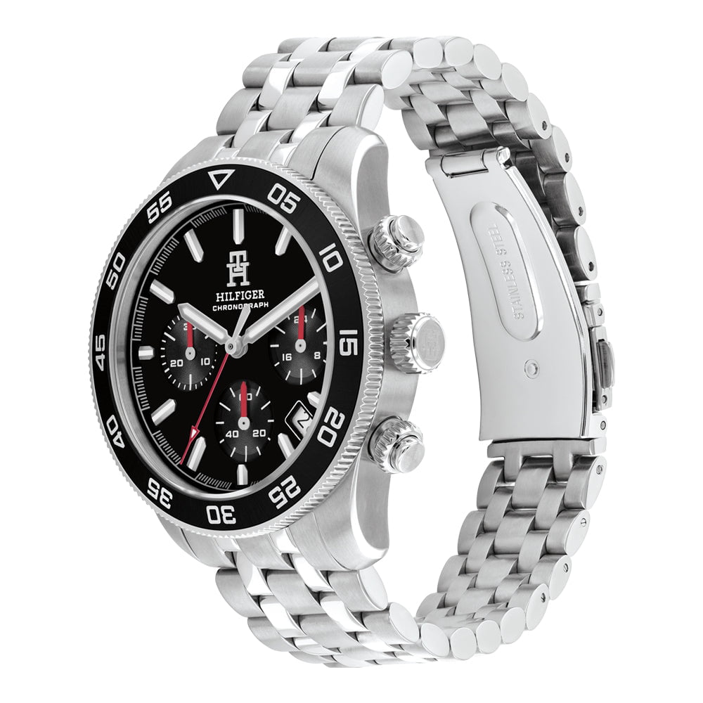 Montre TOMMY HILFIGER Homme TH85 CHRONO en Acier Chronographe 1792156
