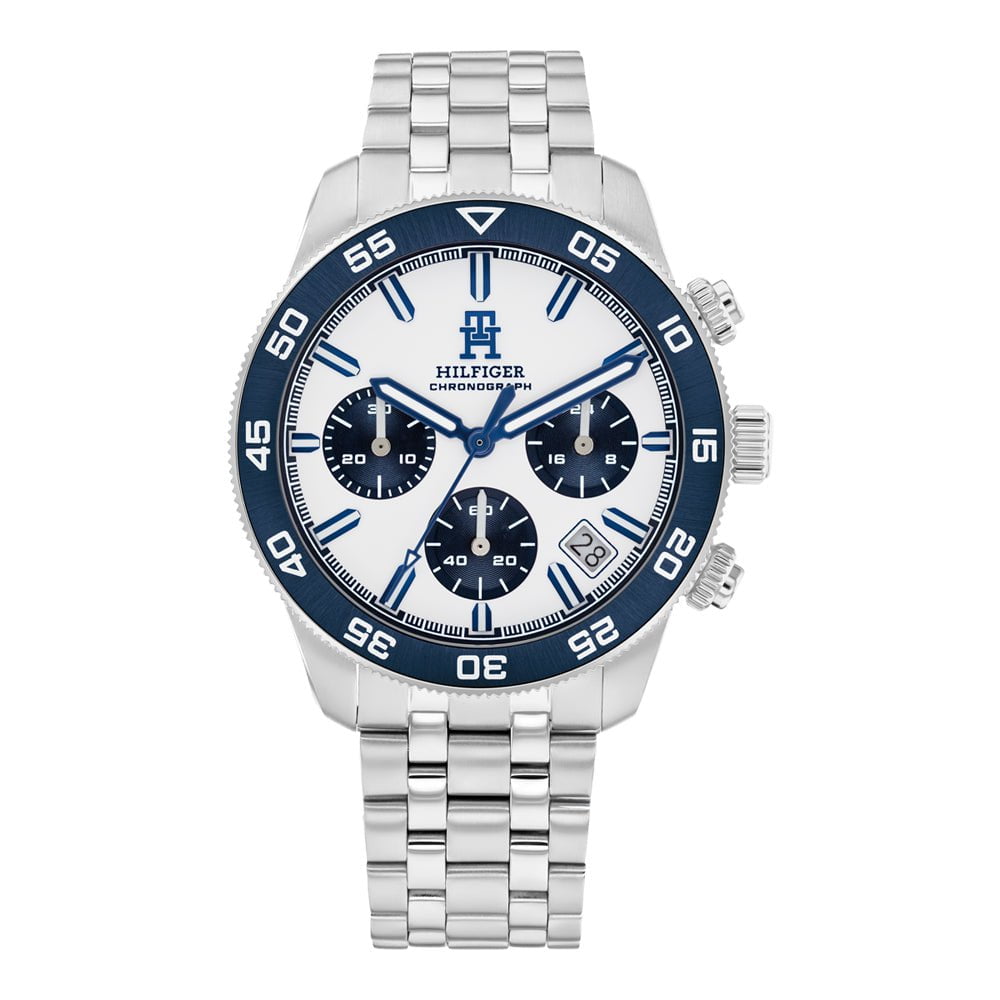Montre TOMMY HILFIGER Homme TH85 CHRONO en Acier Chronographe 1792157