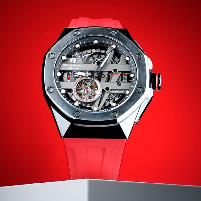 Montre TSAR BOMBA Homme Élémentaire Automatique TB8803A02