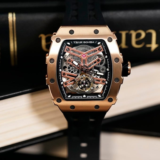 Montre TSAR BOMBA Homme Elemental Automatique TB8208A16