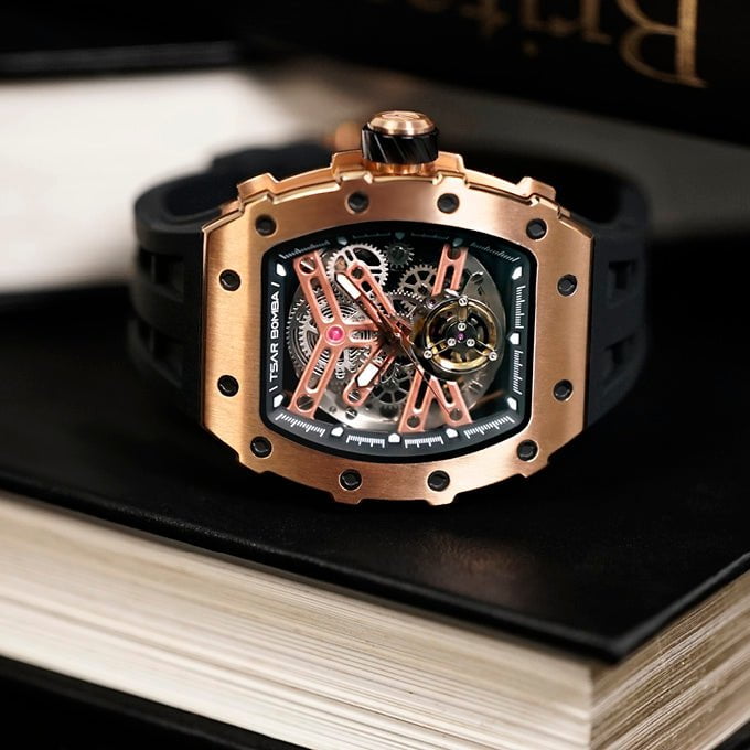 Montre TSAR BOMBA Homme Elemental Automatique TB8208A16