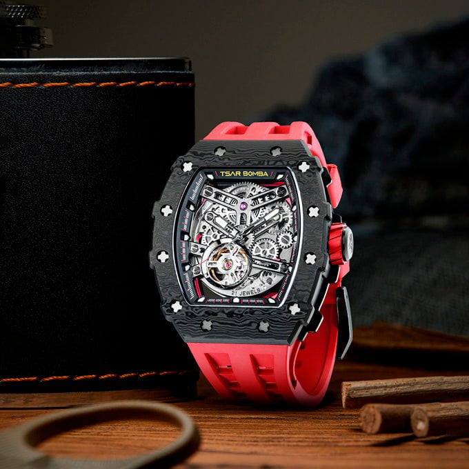 Montre TSAR BOMBA Homme Elemental Automatique TB8208CF39