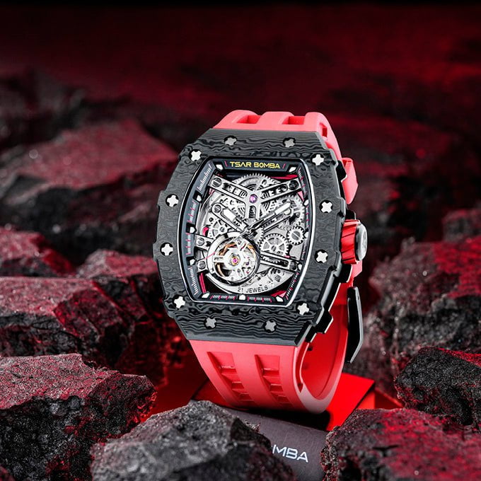 Montre TSAR BOMBA Homme Elemental Automatique TB8208CF39