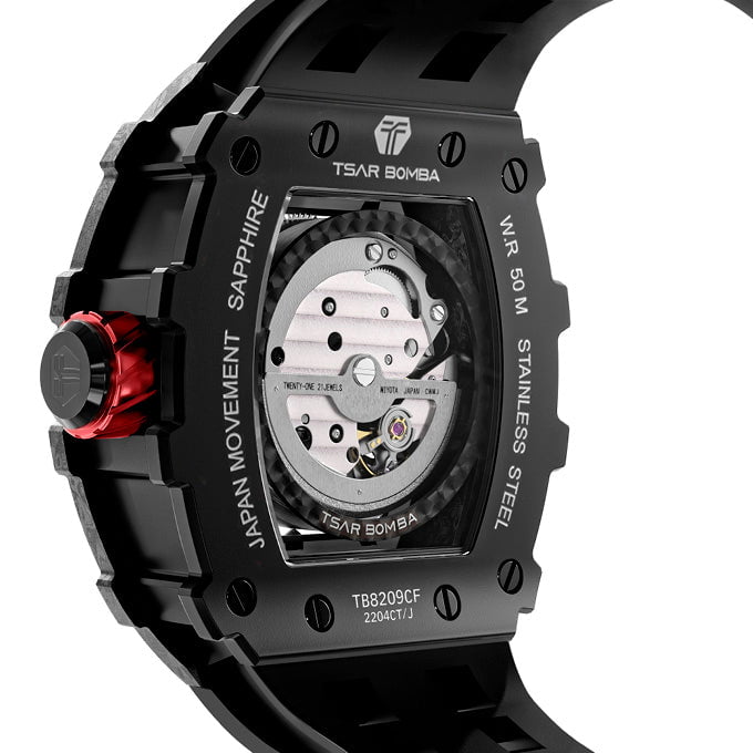 Montre TSAR BOMBA Homme Elemental Automatique TB8209CF01