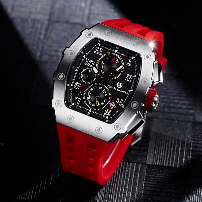 Montre TSAR BOMBA Homme Elemental Chronographe TB8204Q33