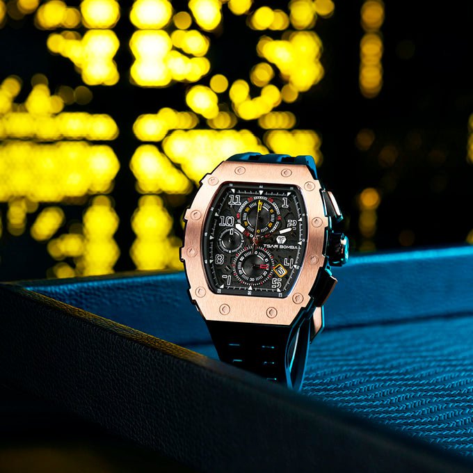 Montre TSAR BOMBA Homme Elemental Chronographe TB8204Q35