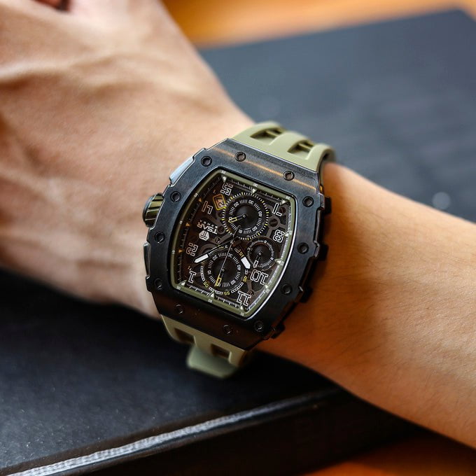 Montre TSAR BOMBA Homme Elemental Chronographe TB8204Q38