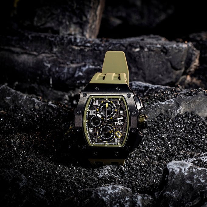 Montre TSAR BOMBA Homme Elemental Chronographe TB8204Q38
