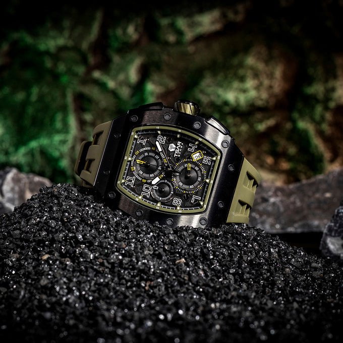 Montre TSAR BOMBA Homme Elemental Chronographe TB8204Q38