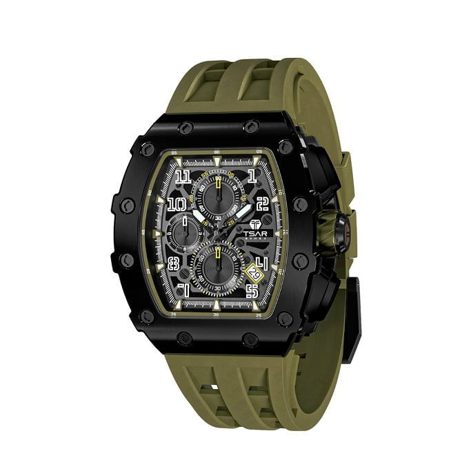 Montre TSAR BOMBA Homme Elemental Chronographe TB8204Q38