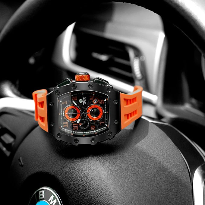 Montre TSAR BOMBA Homme Elemental Chronographe TB8204Q39