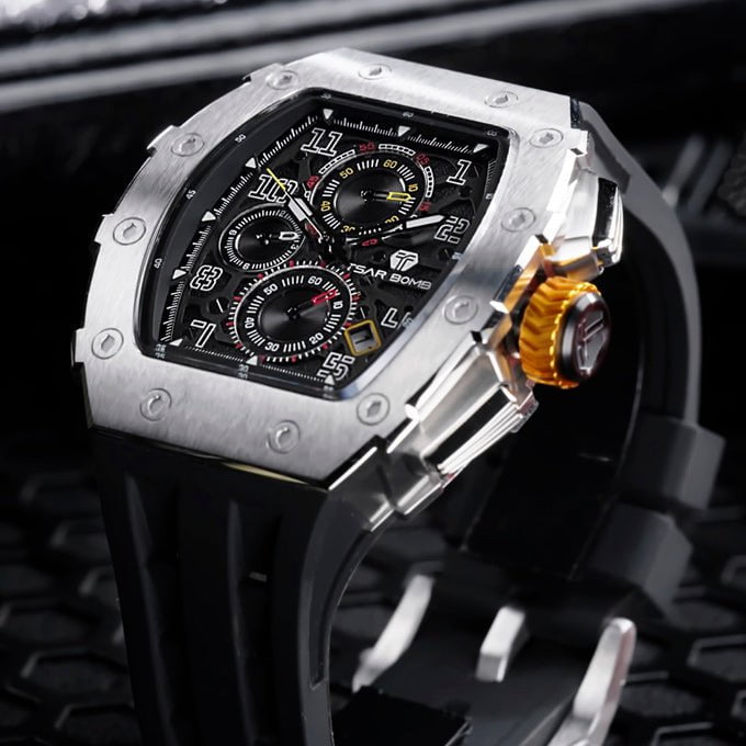 Montre TSAR BOMBA Homme Elemental Chronographe TB8204Q31