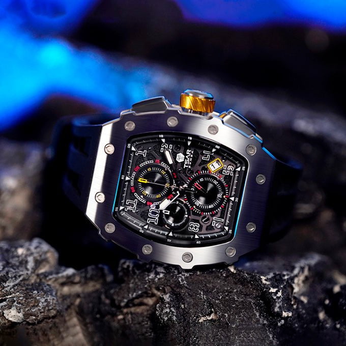 Montre TSAR BOMBA Homme Elemental Chronographe TB8204Q31