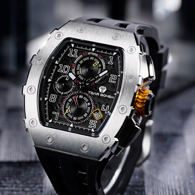 Montre TSAR BOMBA Homme Elemental Chronographe TB8204Q31
