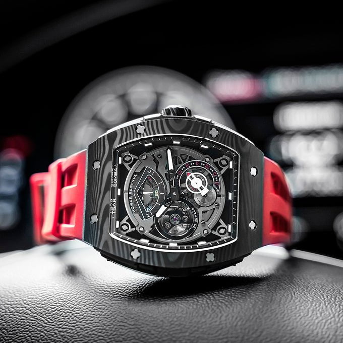 Montre TSAR BOMBA Homme Elemental Automatique TB8210CF03
