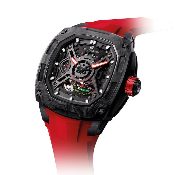 Montre TSAR BOMBA Homme Automatique Neutron TB8605CF01