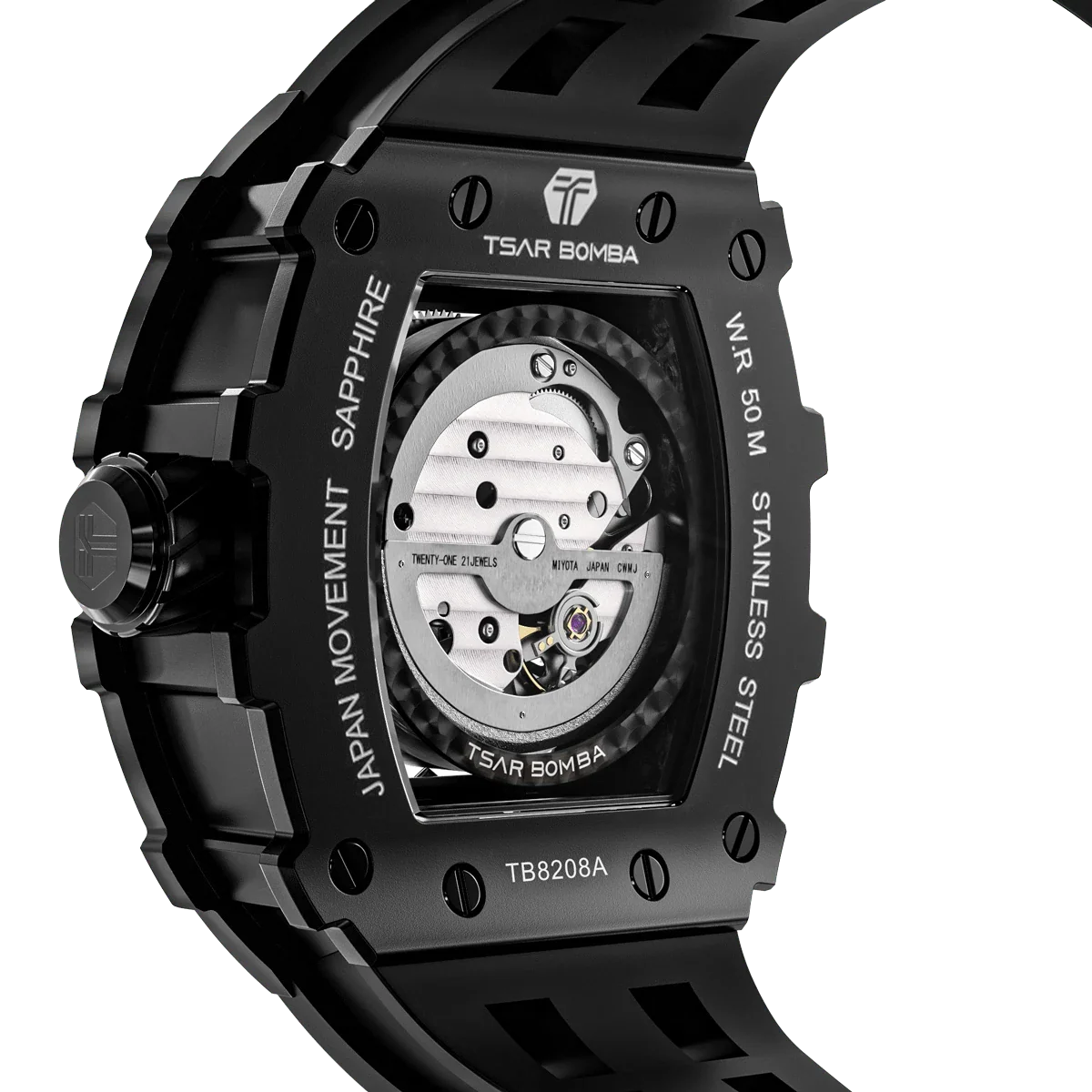 Montre TSAR BOMBA Homme  Elemental Automatique TB8208A45