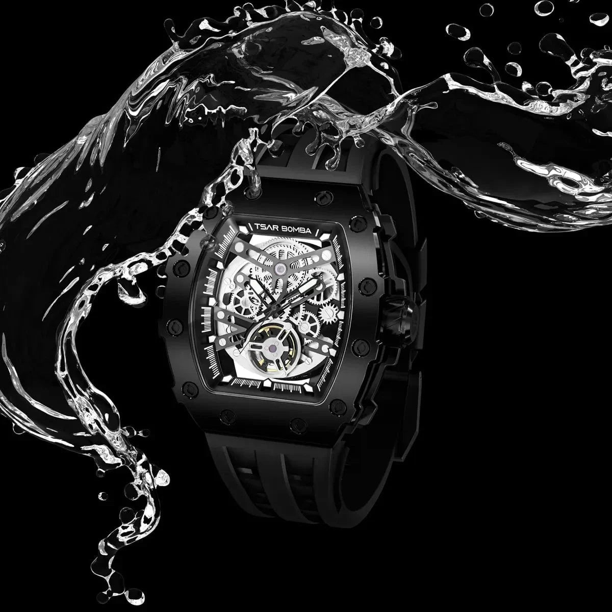 Montre TSAR BOMBA Homme  Elemental Automatique TB8208A45
