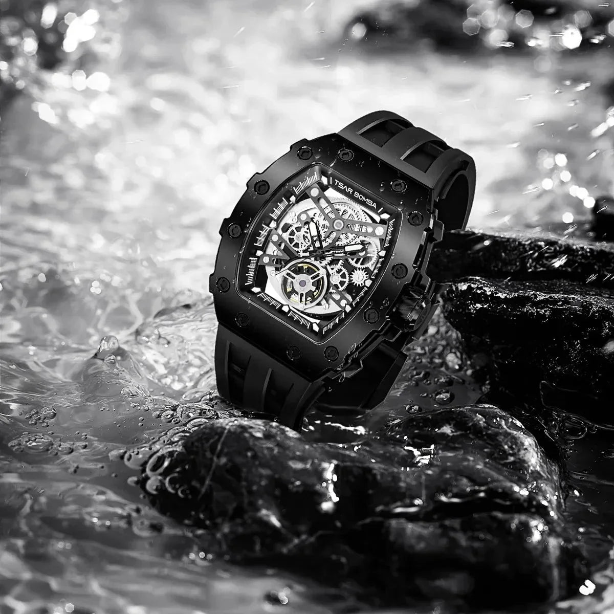Montre TSAR BOMBA Homme  Elemental Automatique TB8208A45